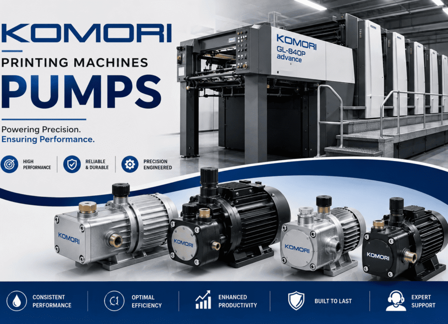 Komori Printing Machines Pumps